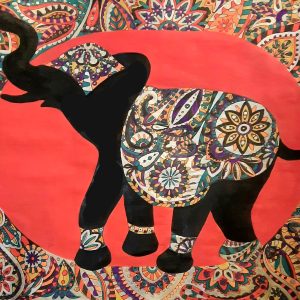 Composition mixte " l'elephant"