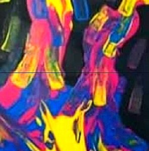 Cours de peinture abstraite couplé à de la médiation artistique