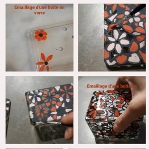 Cours de peinture sur verre et émaillage sur verre